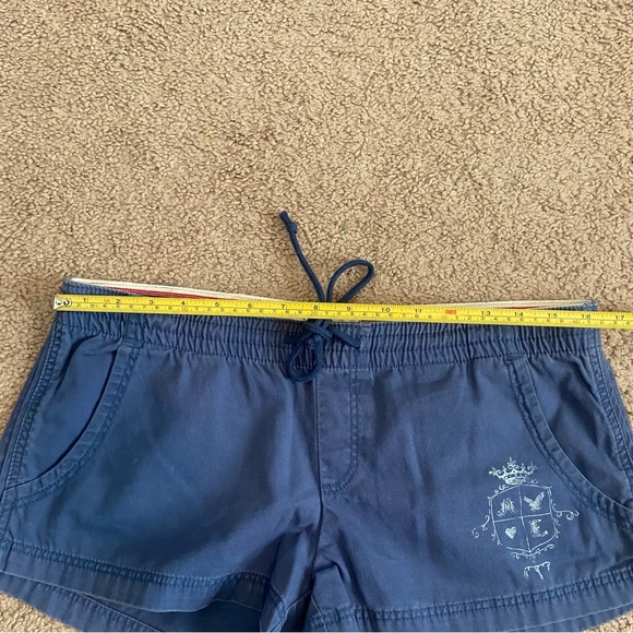 American Eagle Blue Pull-on Cargo Shorts Medium - Picture 4 of 9
